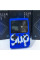 Карманная портативная игровая консоль приставка SUP Game Box с джойстиком 400 8-битных игр Синяя