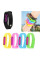 Силіконовий браслет засіб від комарів антимоскитный з капсулою для всієї родини багато квітів