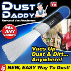  Насадка для пилососа Dust Daddy, універсальна щілинна насадка для абсолютного видалення пилу Даст Дедді