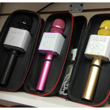 Бездротовий Bluetooth караоке-мікрофон Tuxun Q7 pro з USB-зарядкою й USB-портом для флешки ОПТ