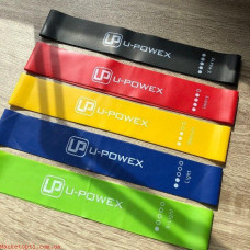  Фитнес резинки (5 шт) + сумочка U-Powex