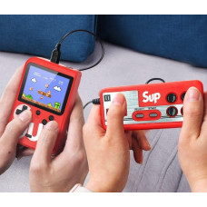 Портативная игровая консоль SUP Game Box ретро детская приставка 8bit более 400 игр с джойстиком