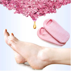  Гелевые носочки SPA Gel Socks для педикюра, увлажняющие, с маслом жожоба и витамином Е.