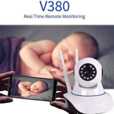 Розумна Wi-Fi камера V380 IP Camera Smart Wireless з датчиком руху і нічним режимом зйомки