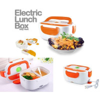 Ланч-бокс электрический The Electric Lunch Box с подогревом 220V / 12V. Термос для еды с подогревом