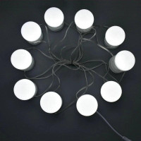 Светодиодные лампы Hollywood lights лампочки LED для зеркала USB зеркальные фонари 12шт белые