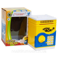  Детский сейф-копилка со звуком и кодовым замком