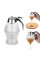 Контейнер диспенсер-емкость для меда и соусов с ручкой UKC Honey dispenser объём 230 мл стекло акрил