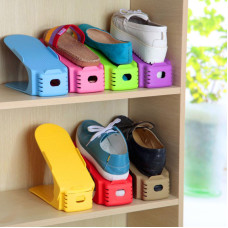  Подставка для обуви двойная практичная яркая Shoe Racks тумба для хранения в доме