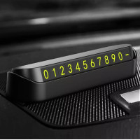  Тимчасова паркувальна карта для номера телефону власника, Висувна автовизитка з номером телефону