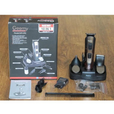 Машинка для стрижки 10 в 1 Geemy GM-592 Тример Бритва Стайлер Бодигруммер