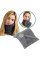 Подушка-шарф для путешествий Travel pillow серая