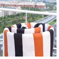 Багатофункціональна спіральна вішалка для одягу сушарка для білизни Chrishuang знімна навісна біла