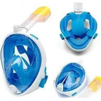 Маска L/XL СИНЯЯ для подводного плавания, маска для снорклинга Easybreath Tribord