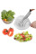 Салатниця-овочерізка 2 в 1 Salad Cutter Bowl, чаша для нарізки овочів і салатів