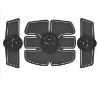  Пояс міостимулятор тренажер для преса та біцепсів EMS Trainer pro 3 в 1, Електричний стимулятор м'язів