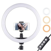 Кольцевая LED лампа SL300 30см для фото и видео съемки