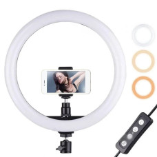 Кольцевая LED лампа SL300 30см для фото и видео съемки