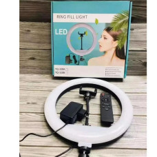 Кольцевая LED лампа YQ320 30см с пультом