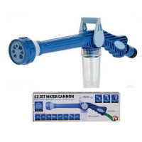  Насадка на шланг с распылителем моющих средств для мытья машины Ez Jet Water Cannon Бело-синий