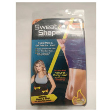 Женская майка для похудения Sweat SHAPER эластичная черная
