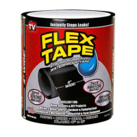 Водонепроницаемая изоляционная клейкая лента скотч  Флекс тейп Flex Tape черный