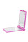 Зеркало складное Travel Mirror Pink с LED подсветкой для макияжа на 8 светодиодов