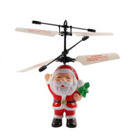 Летающая игрушка Flying Santa летающий Дед Мороз