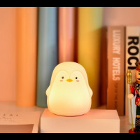 Силиконовая игрушка-ночник пингвин 3D toyslamp