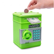  Скарбничка дитячий сейф з кодовим замком зелений