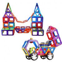 Магнитный конструктор чемодан Магникон на 120-деталей