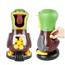  Дитячий пістолет інтерактивний з мішенню качкою і м'якими кулями Hit me Duck для стрільби