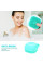 Силіконова масажна щітка для тіла з дозатором для мила Silicone Massage Bath Brush догляд за тілом