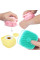 Силіконова масажна щітка для тіла з дозатором для мила Silicone Massage Bath Brush догляд за тілом