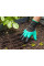 Перчатки садовые с когтями Garden Gloves для сада и огорода с пластиковыми наконечниками