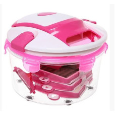  Универсальная кухонная овощерезка Multi Salad Chef 13 в 1 5 различных вкладышей с 11 способами наре