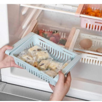 Розтягується підвісна стійка Strechable Hanging Storage Rack для зберігання продуктів в холодильнику