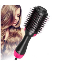 Фен щетка One Step Hair Dryer & Styler Cтайлер для укладки волос 3в1 Расческа с феном черная