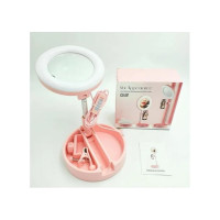 Косметическое зеркало16 см Live Makeup G3  со светодиодной подсветкой