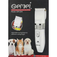 Беспроводная профессиональная машинка для стрижки собак котов и животных Gemei GM 634
