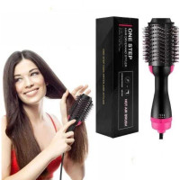 Фен щітка гребінець для укладання волосся стайлер One Step Hair Dryer and Styler