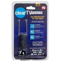 Цифровий ТВ антена Clear TV Premium 4K Чорний