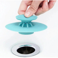 Фильтр заглушка для раковины силиконовая пробка универсальная