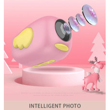 Дитячий міні фотоапарат - відеокамера Kids Camera з cmos-датчиком та вбудованим мікрофоном (Рожевий)