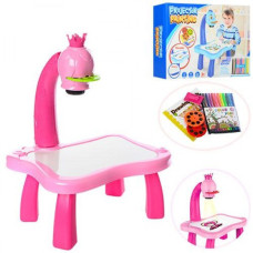 Дитячий стіл проектор для малювання з підсвічуванням