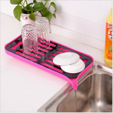 Сливная сушилка-поднос для посуды и продуктов со сливным носиком