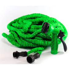 Шланг поливочный гибкий растягивающийся для сада и огорода гармошкой с распылителем MAGIC HOSE 200FT 60м 