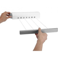 Сушилка для белья раздвижная роликовая сушилка веревка бельевая