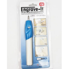 Гравер мини-дрель Bishop Engrave It Pro Blue портативный