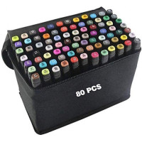 Фломастеры для скетчинга спиртовые для художников Touch Smooth 80 шт для рисования и скетчинга